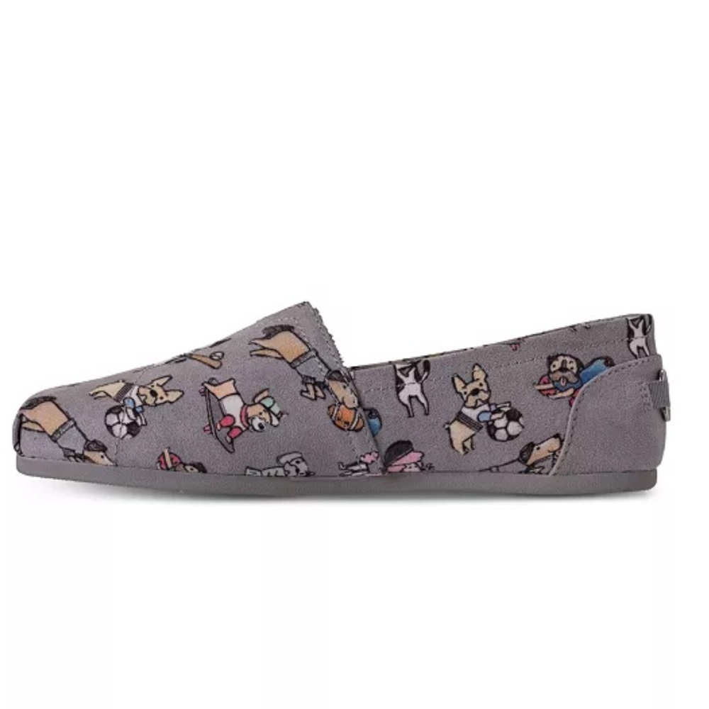 Bobs Plush Sporty Dogs Casual Slip-On Flats Bobs For Dogs New - Picture 3 of 16